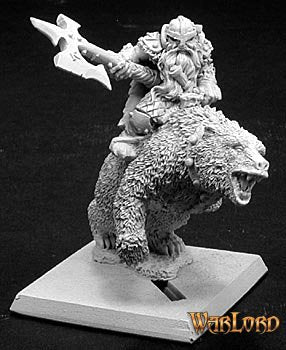 Thorvald Dwarf Bear Rider - 14136