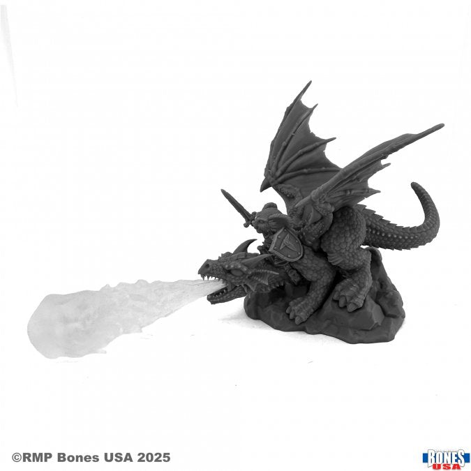 Mousling Knight of the Flame Wyrm on Dragon - 30254