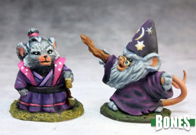 Mousling Sorcerer and Samurai - 77288