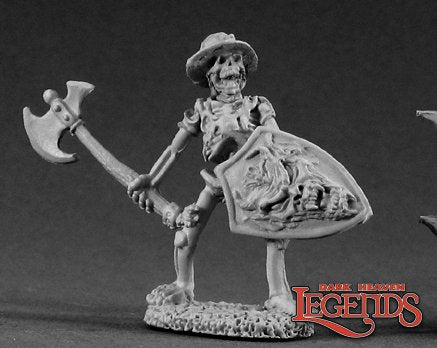 Skeleton with Axe and Shield - 2128
