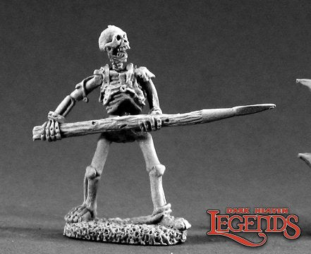 Skeleton with Pike - 2138