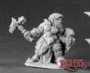 Nalila Goldhammer  Female Dwarf Paladin - 3413
