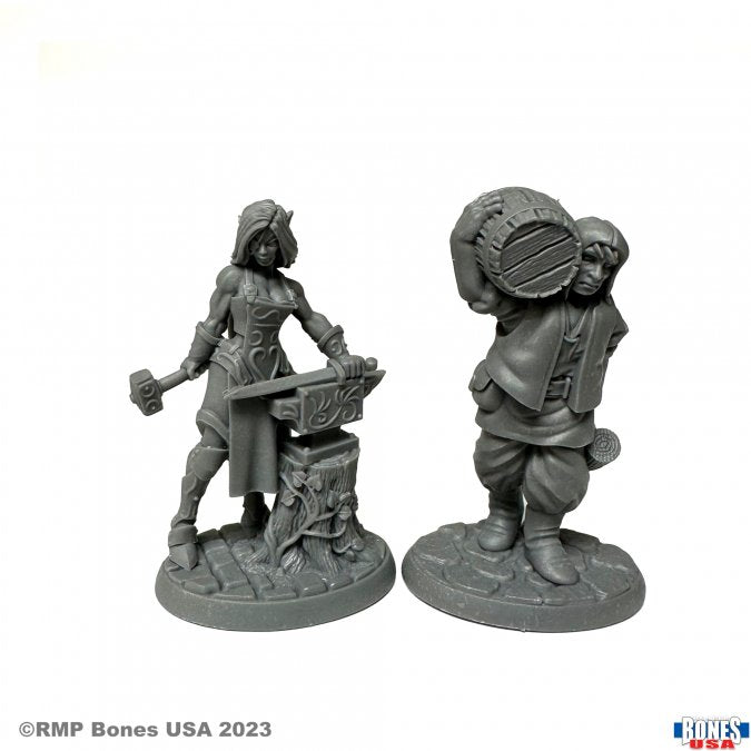 Townsfolk Cooper and Blacksmith - 30124