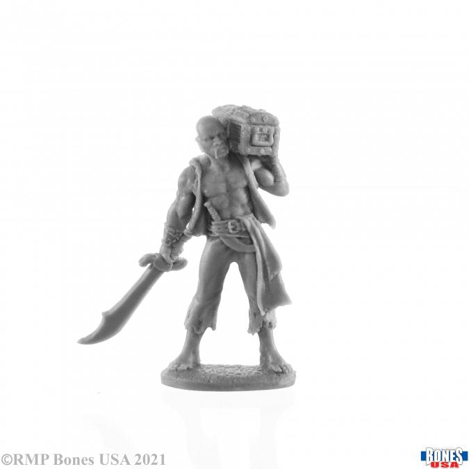 Pirate with Treasure Chest (77134) - 30026