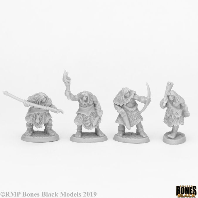 Black Bear Tribe Cavemen (4) - 44086