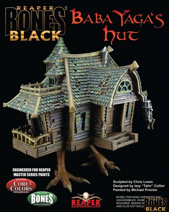 Baba Yaga's Hut - Bones Black Deluxe Boxed Set - 44130