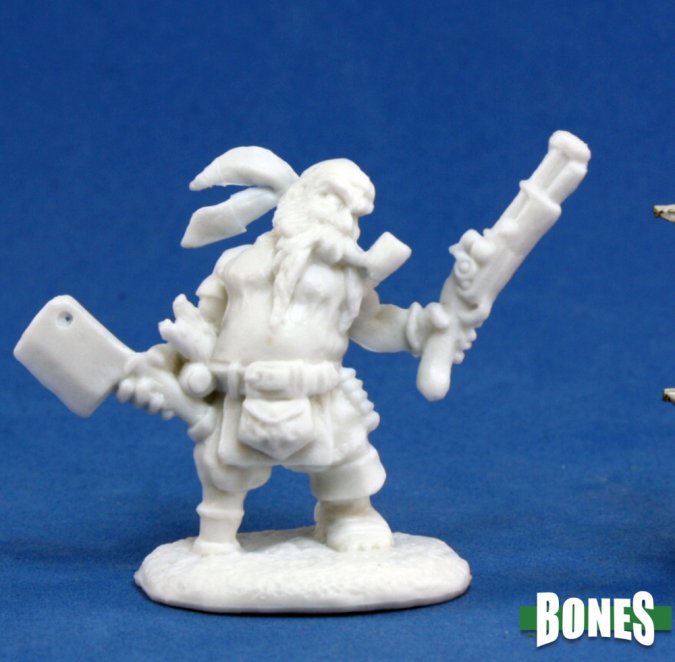 Gruff Grimecleaver  Dwarf Pirate - 77133
