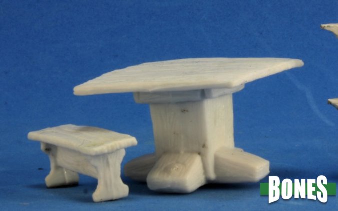 Table and Bench - 77319